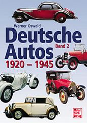 Deutsche Autos 1920-1945 Band 2