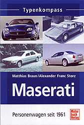 Maserati Personenwagen seit 1961- Typenkompass