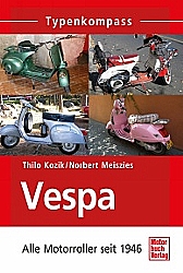 Vespa- Alle Motorräder seit 1946
