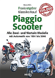 Buch Piaggio Scooter - Praxisratgeber Klassikerkauf