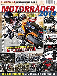 Motorräder 2014-Jahreskatalag