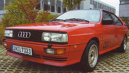 Audi Quattro Baujahr 1986