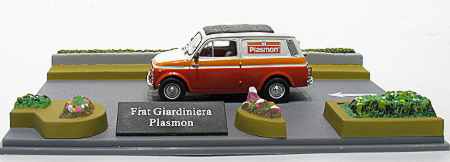 Fiat 500 Giardiniera "Plasmon" (Diorama)