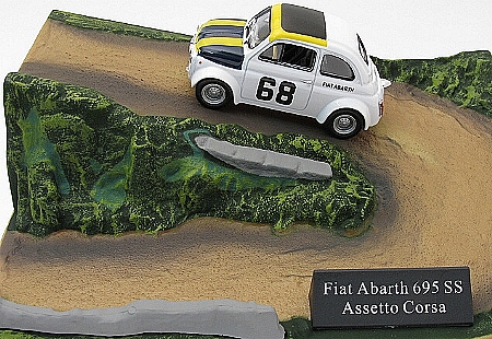 Fiat Abarth 695 SS Assetto Corsa (Diorama)