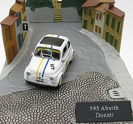 Fiat 595 Abarth Donati (Diorama)