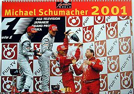 Michael Schumacher Kalender 2001