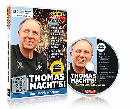 DVD Thomas Macht's! Karosseriearbeiten Vol. 1 Teil 1-5